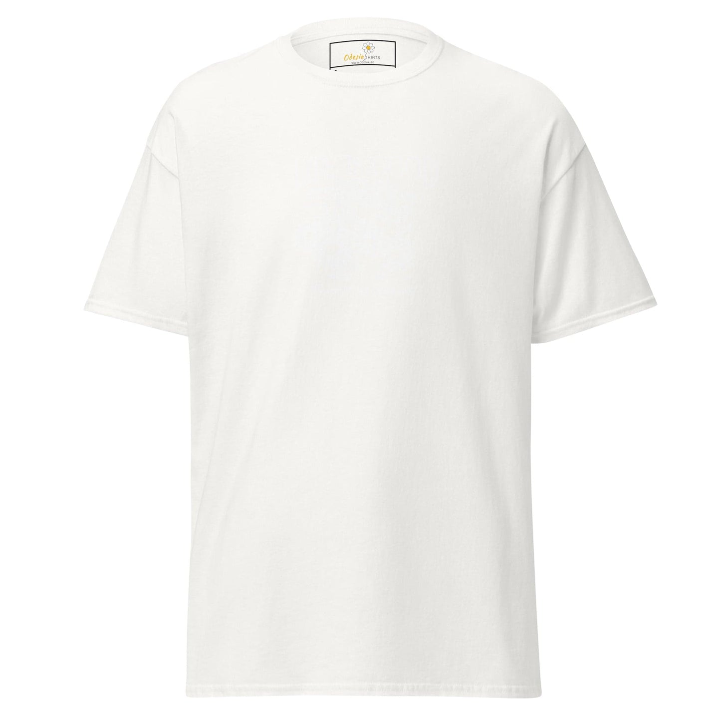 Unisex classic t-shirt - POSITIVE LIFE IS GOOD - REGULAR - White / S