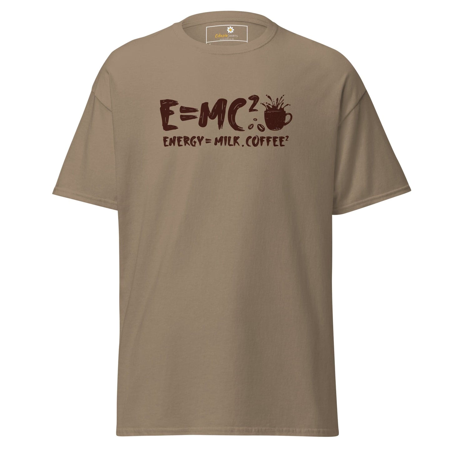 Art T-shirt Design Tee • Man / Woman • [s-xl] - Brown Savana / s