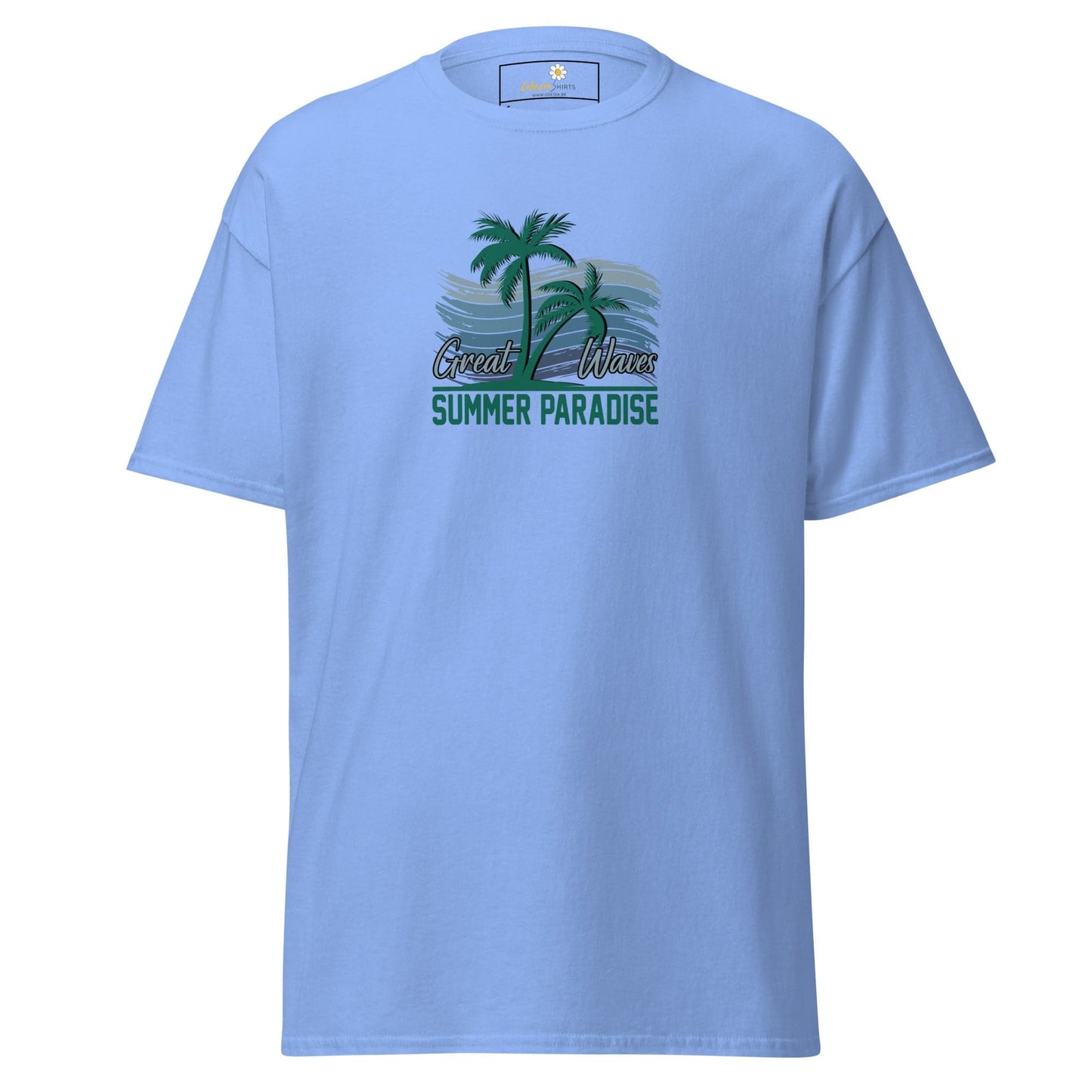 Art T-shirt Design Tee • Man / Woman • [s-xl] - Carolina Blue / s