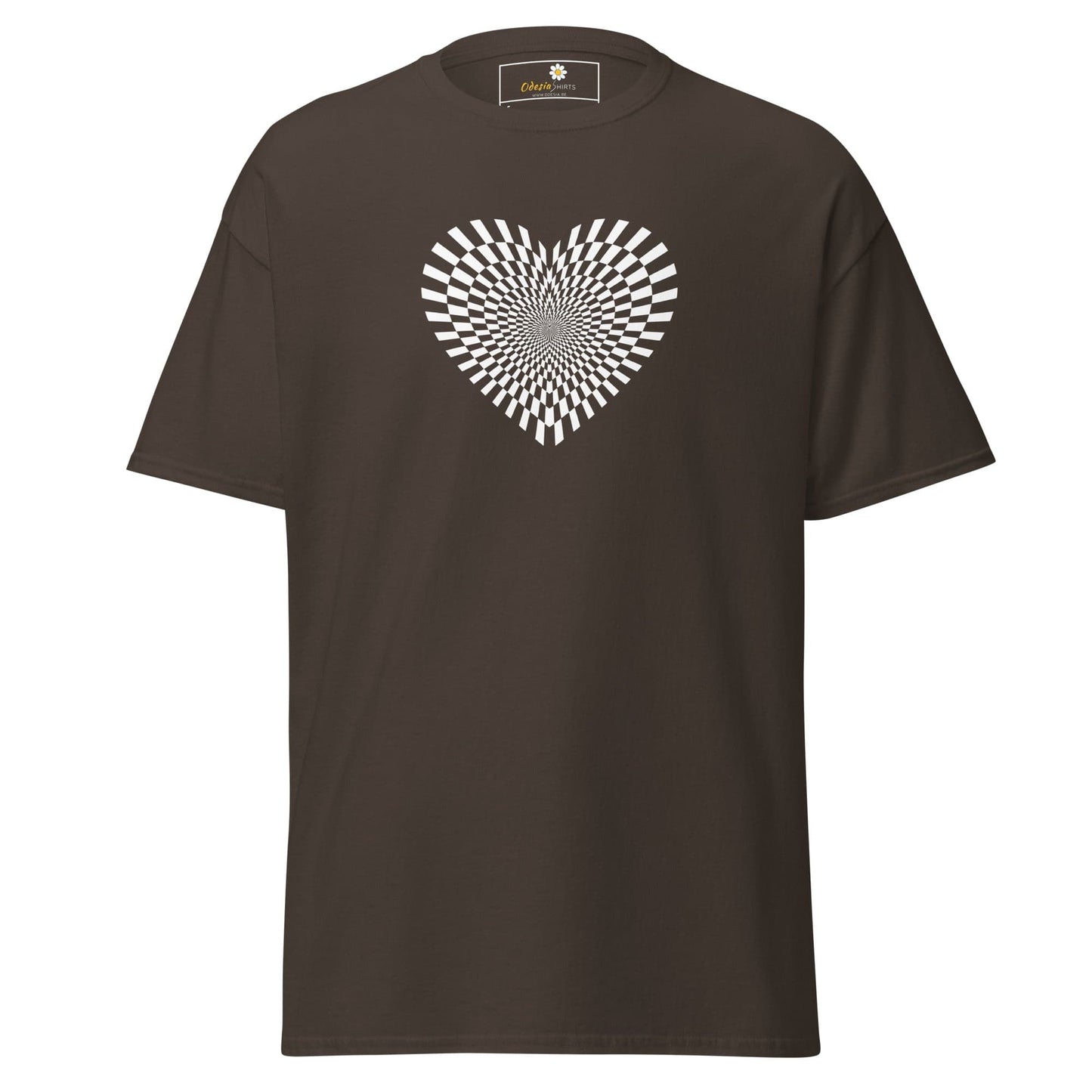 Art T-shirt Design Tee • Man / Woman • [s-xl] - Dark Chocolate / s
