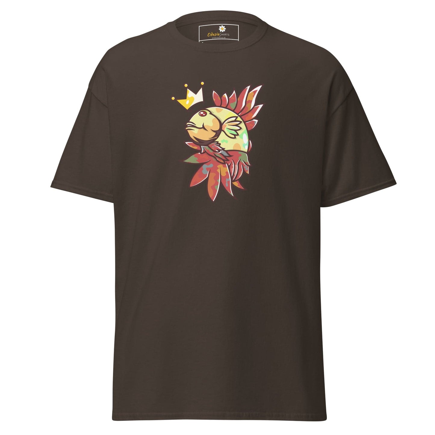 Art T-shirt Design Tee • Man / Woman • [s-xl] - Dark Chocolate / s