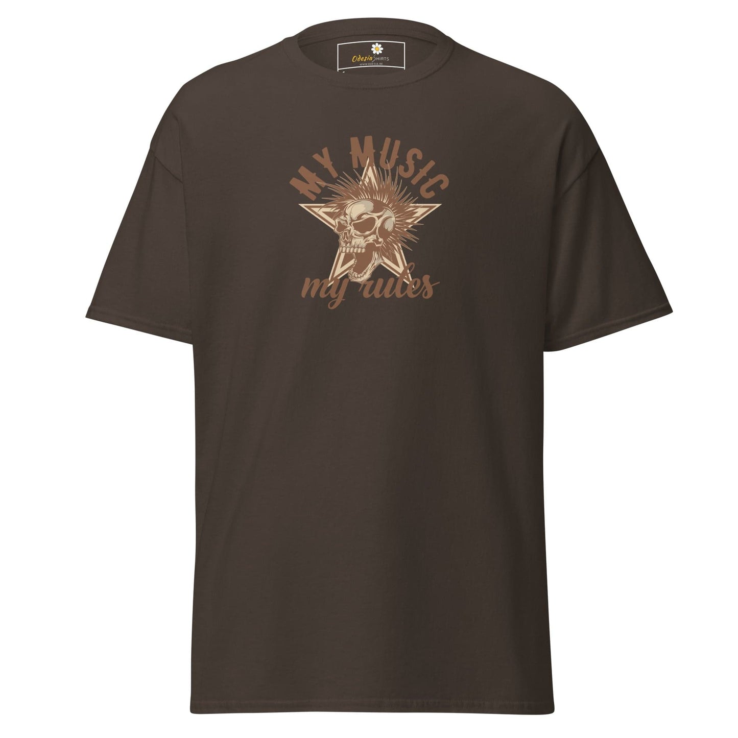 Art T-shirt Design Tee • Man / Woman • [s-xl] - Dark Chocolate / s