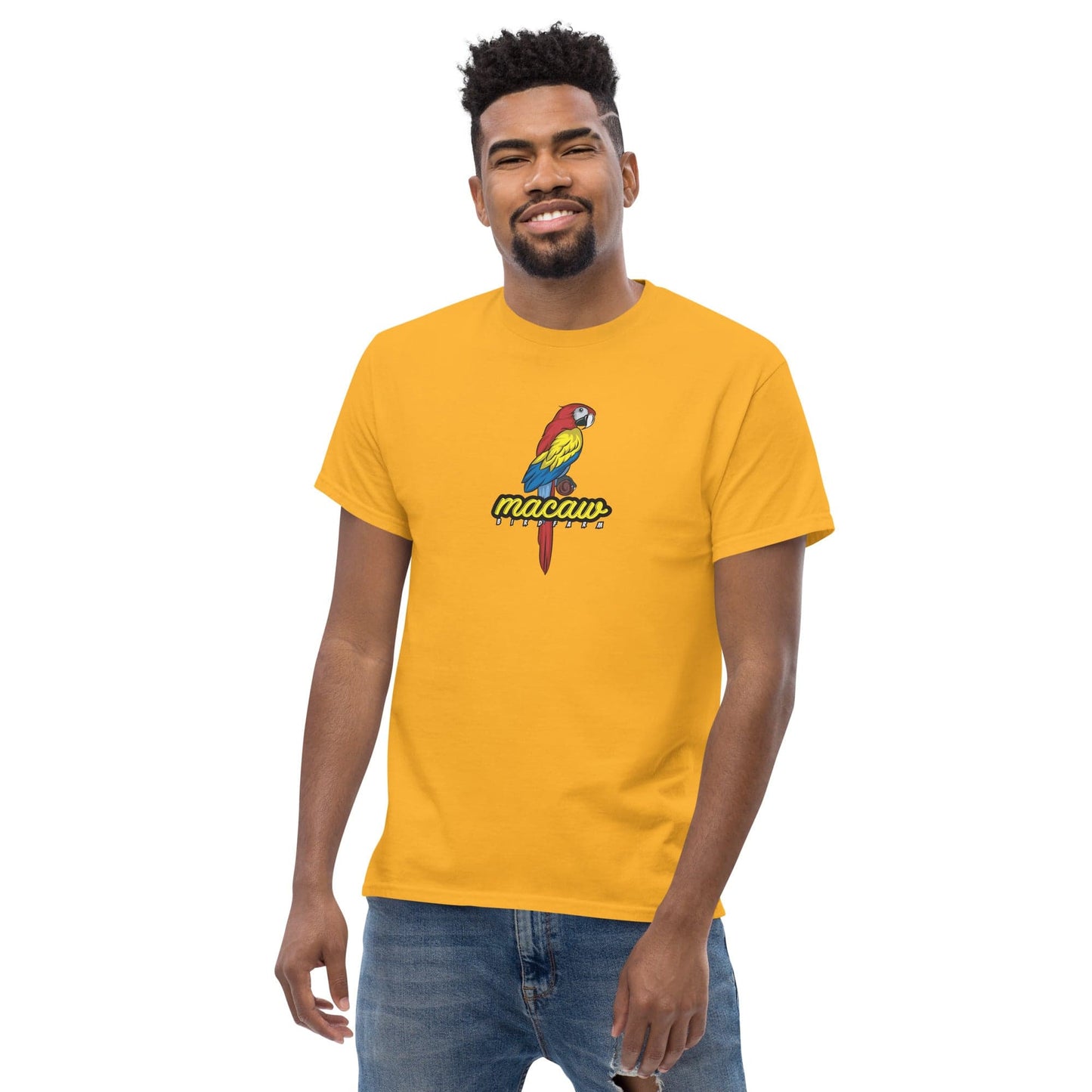 Art T-shirt Design Tee • Man / Woman • [s-xl] - Gold / s