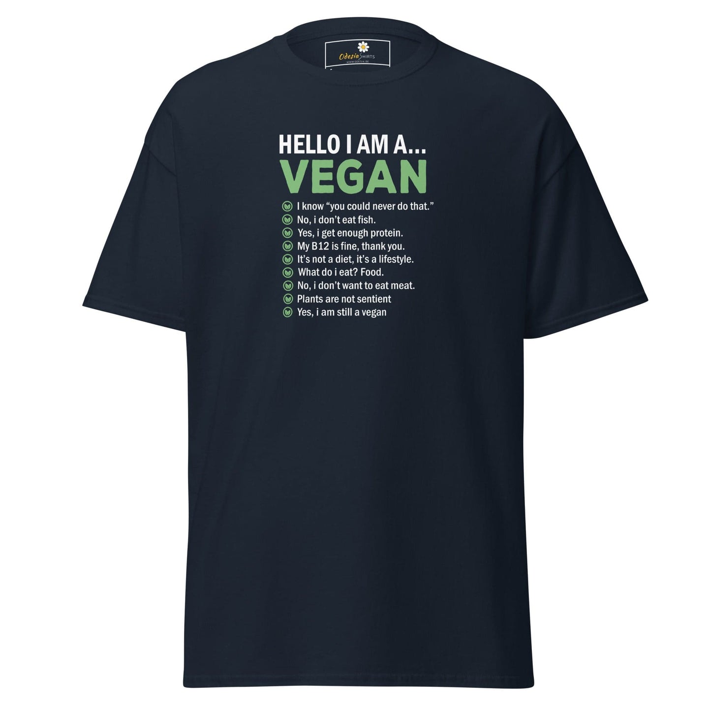 Art T-shirt Design Tee • Man / Woman • [s-xl] - Navy / s