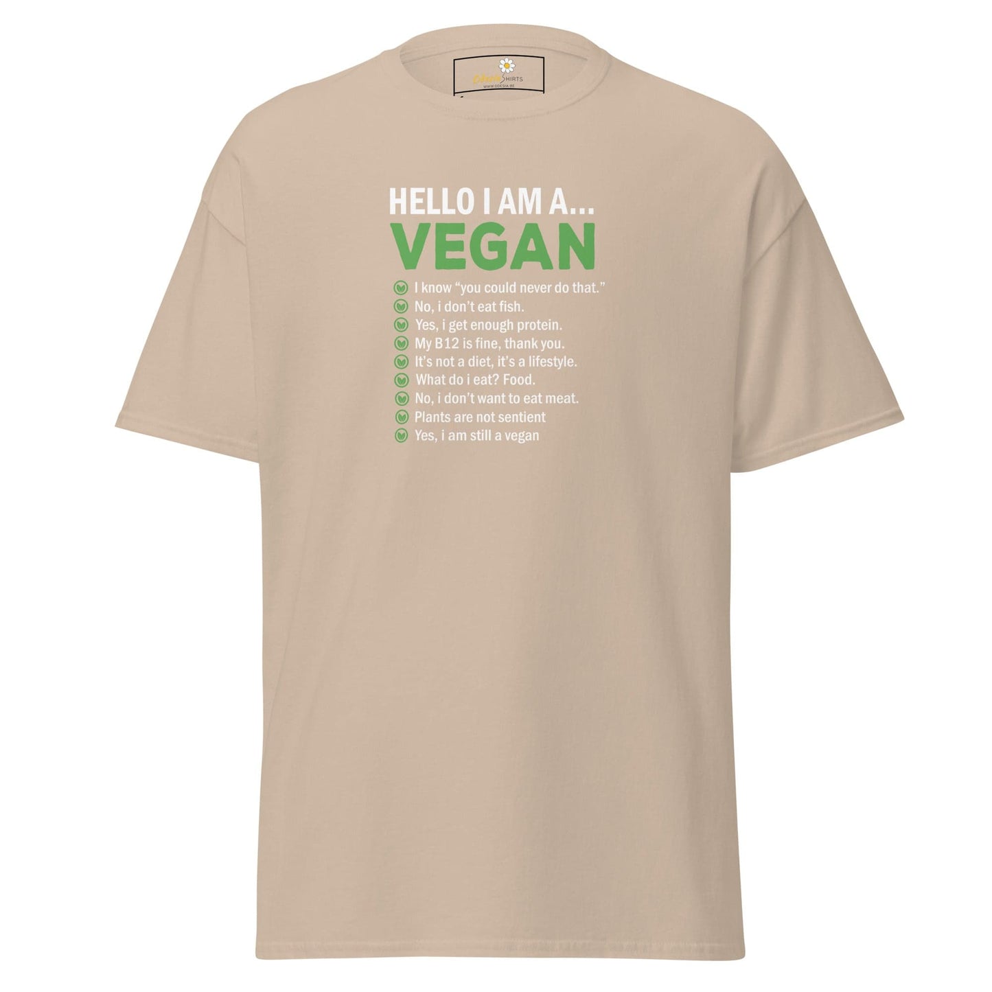 Art T-shirt Design Tee • Man / Woman • [s-xl] - Sand / s