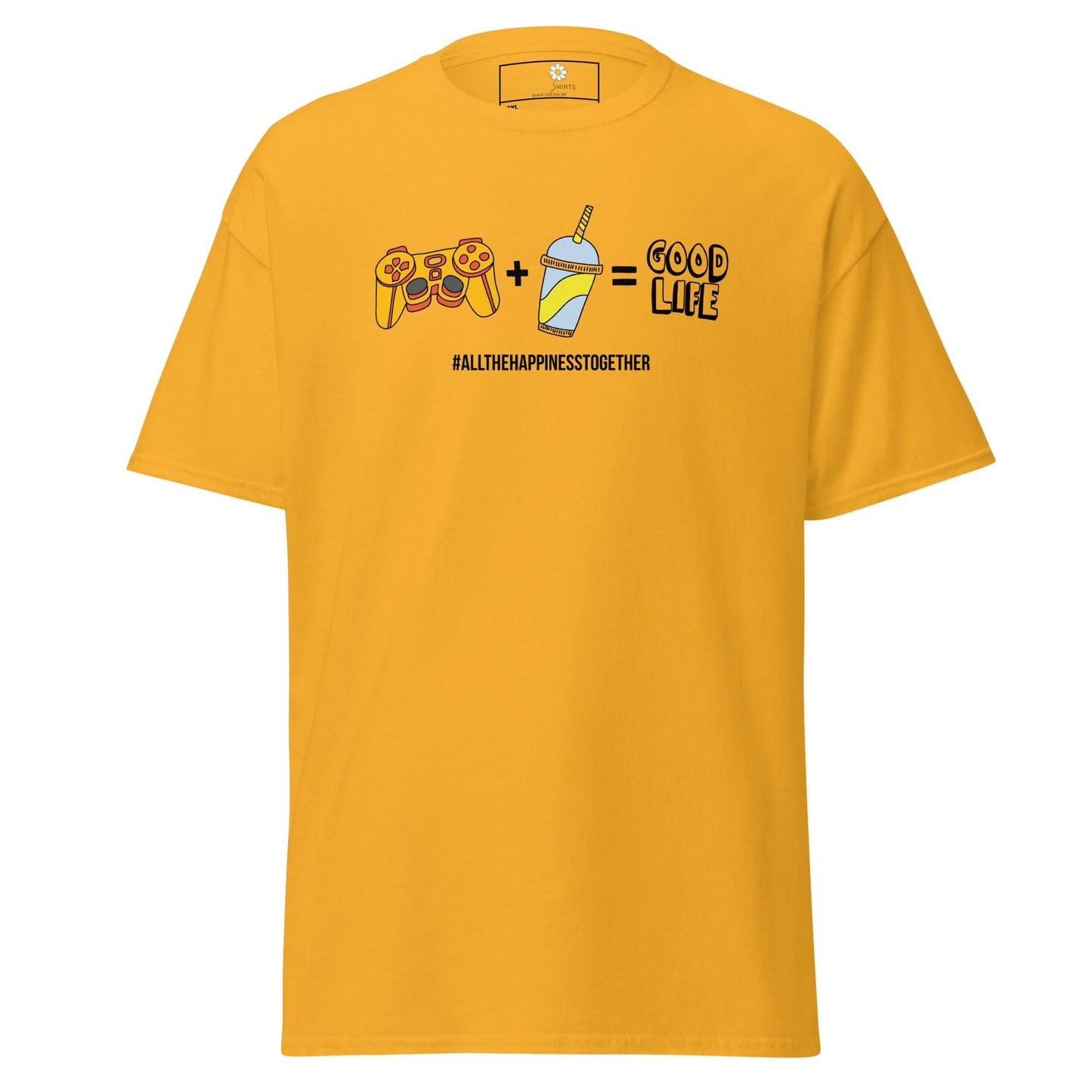 Art T-shirt Design Tee • Men / Women • [2xl-5xl] - Gold / 2xl