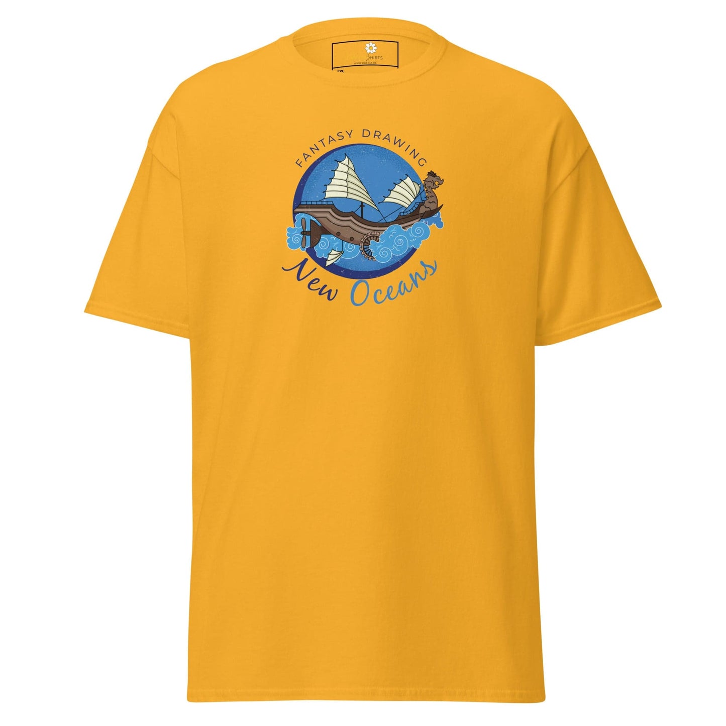 Art T-shirt Design Tee • Men / Women • [2xl-5xl] - Gold / 2xl
