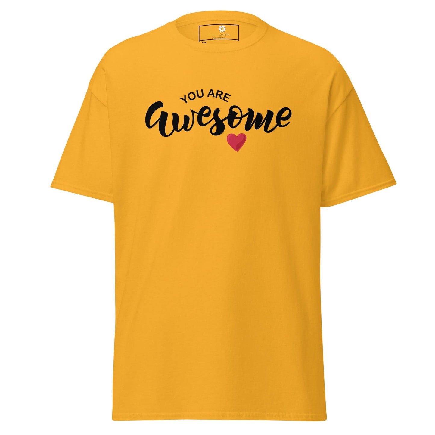 Art T-shirt Design Tee • Men / Women • [2xl-5xl] - Gold / 2xl