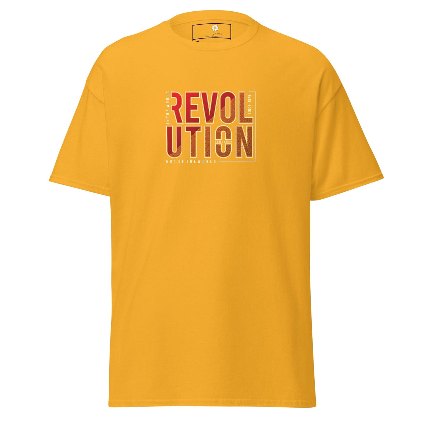 Art T-shirt Design Tee • Men / Women • [2xl-5xl] - Gold / 2xl