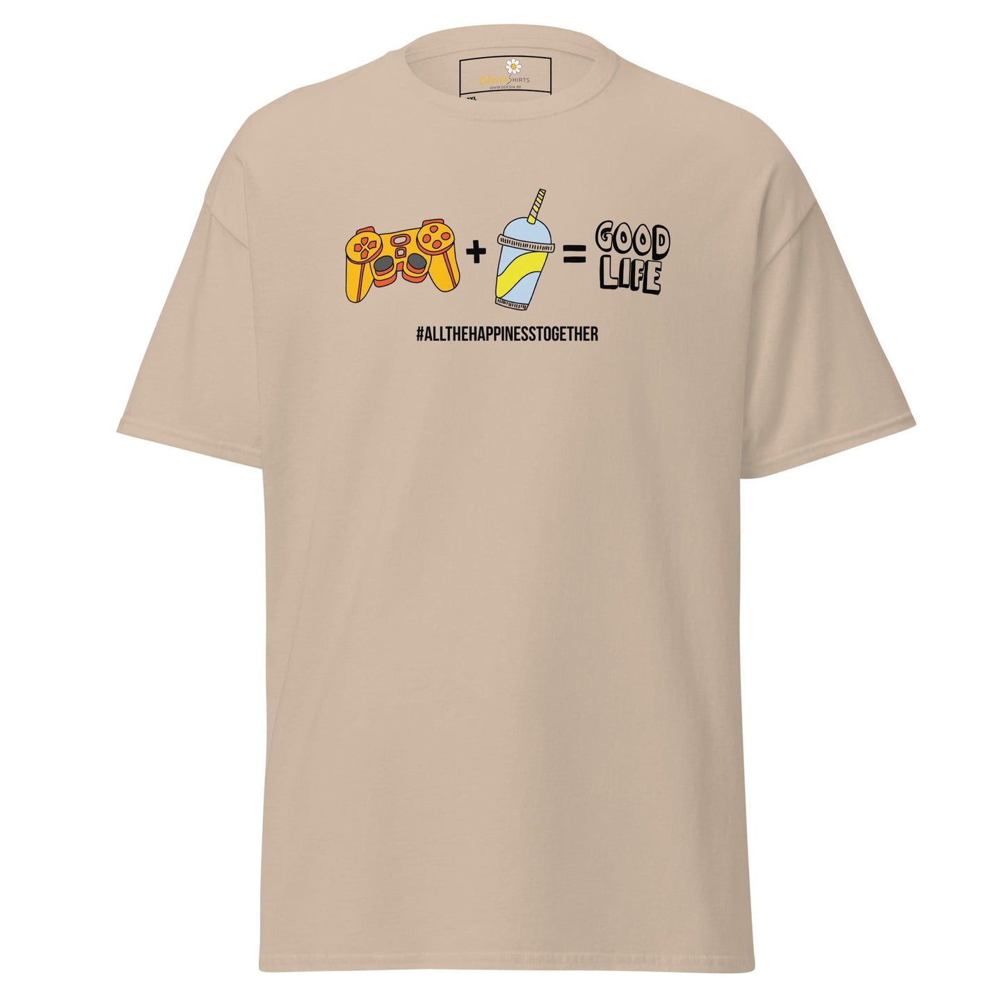 Art T-shirt Design Tee • Men / Women • [2xl-5xl] - Sand / 2xl