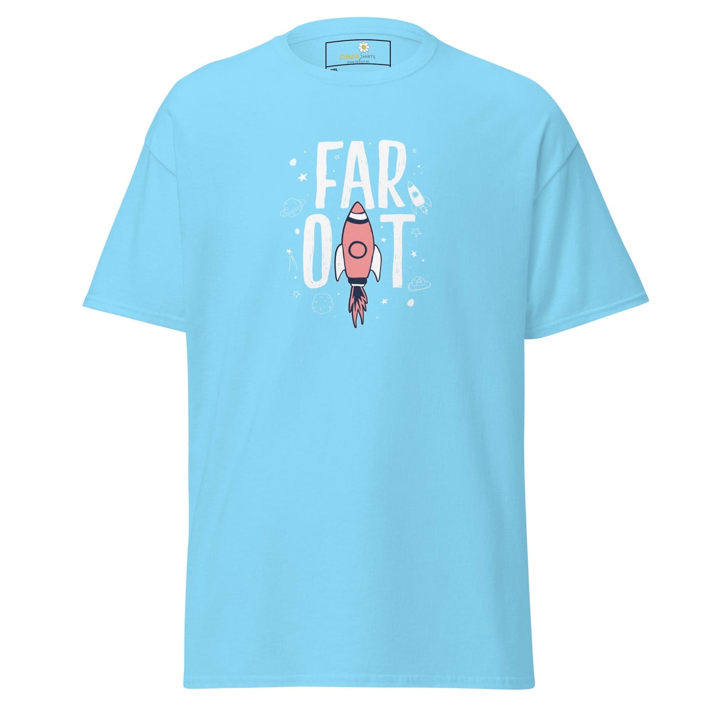Art T-shirt Design Tee • Men / Women • [2xl-5xl] - Sky / 2xl