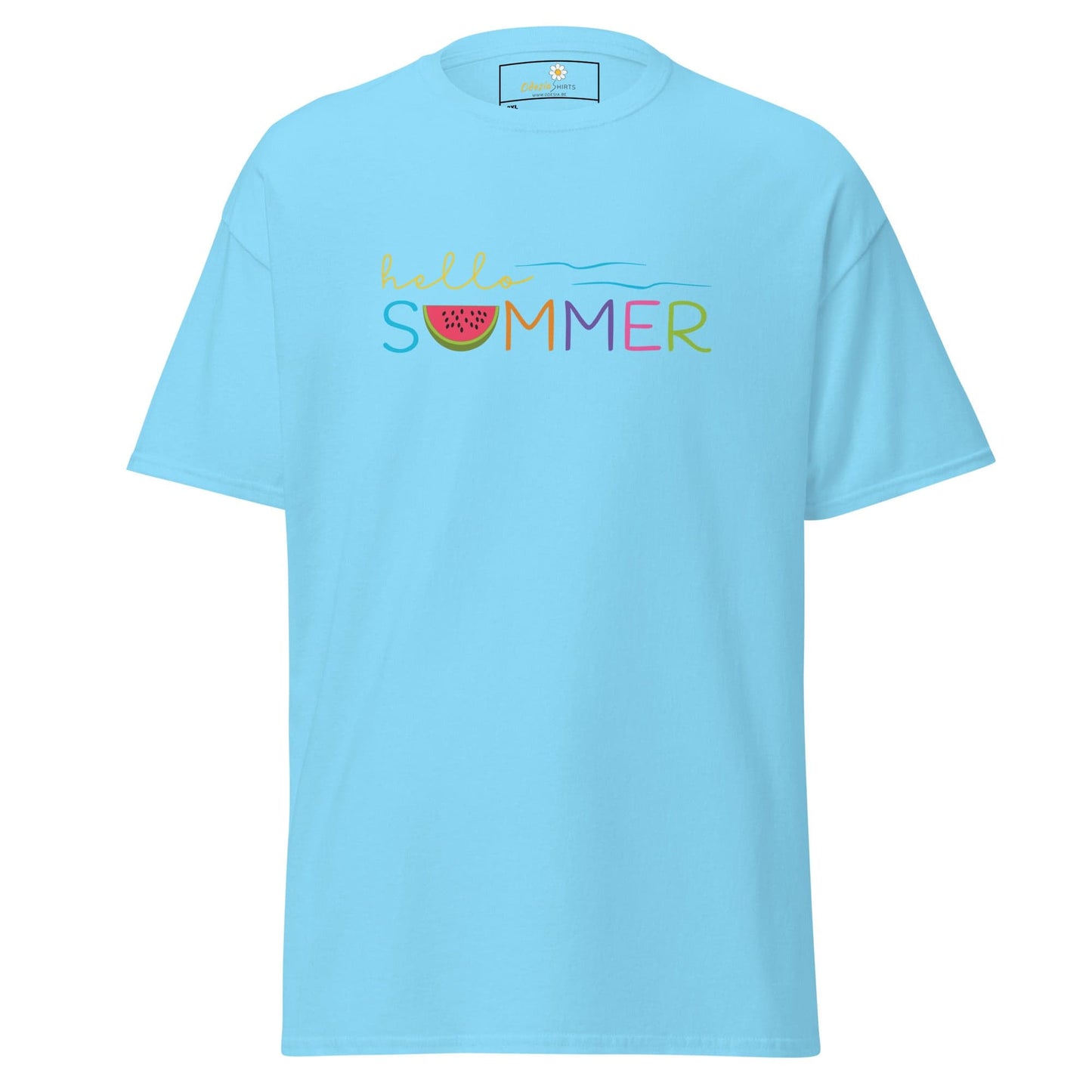 Art T-shirt Design Tee • Men / Women • [2xl-5xl] - Sky / 2xl