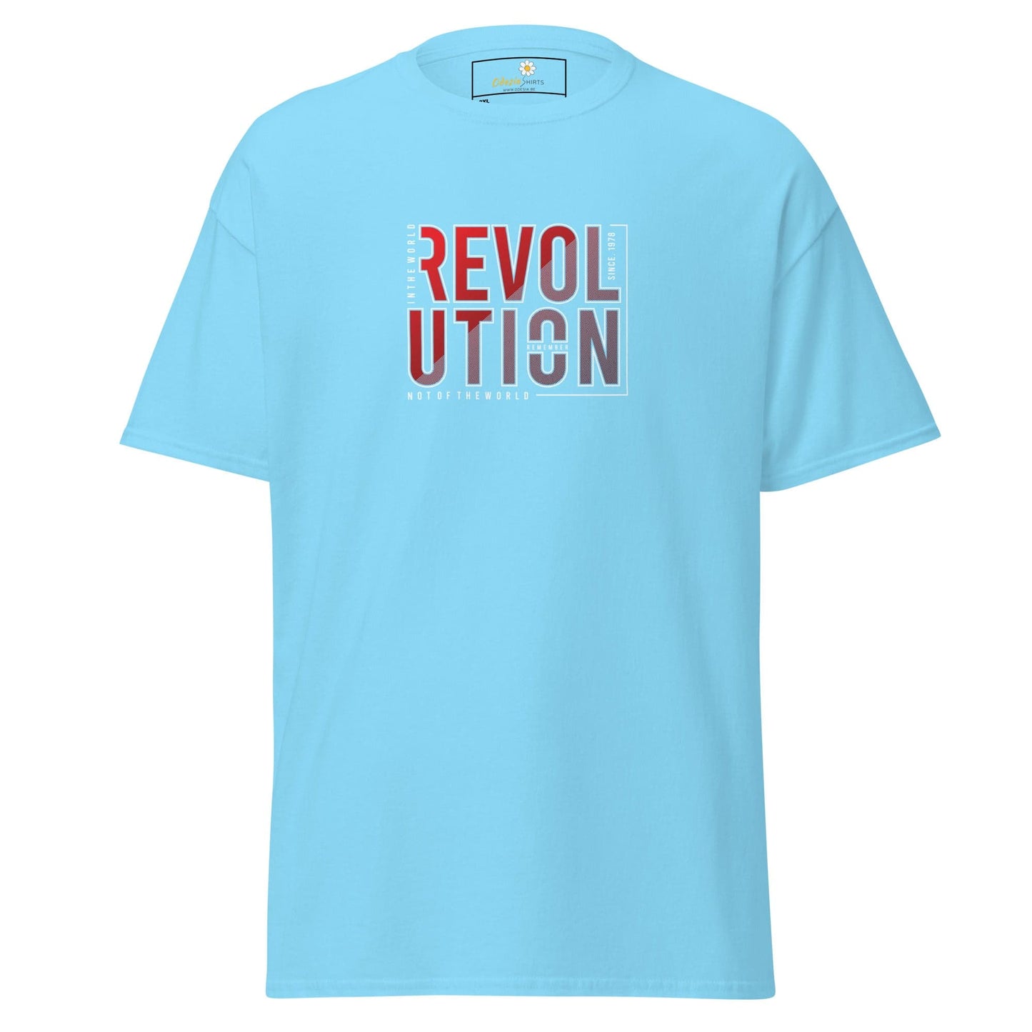 Art T-shirt Design Tee • Men / Women • [2xl-5xl] - Sky / 2xl