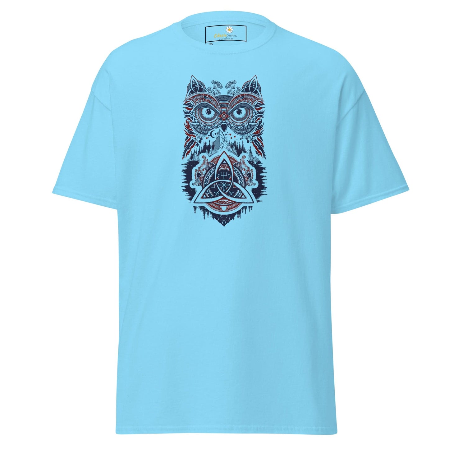 Art T-shirt Design Tee • Men / Women • [2xl-5xl] - Sky / 2xl