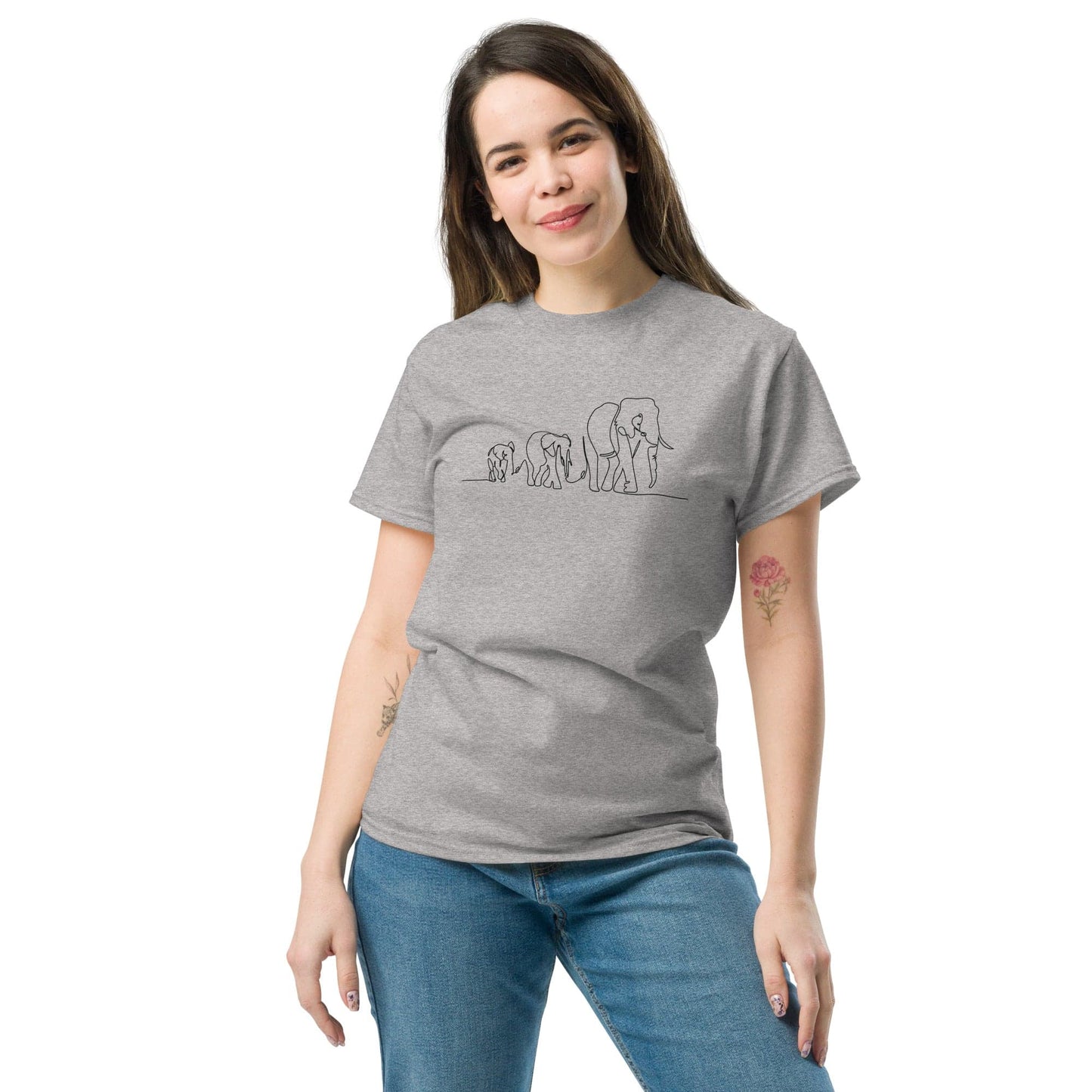 Art T-shirt Design Tee • Men / Women • [2xl-5xl] - Sport Grey / 2xl