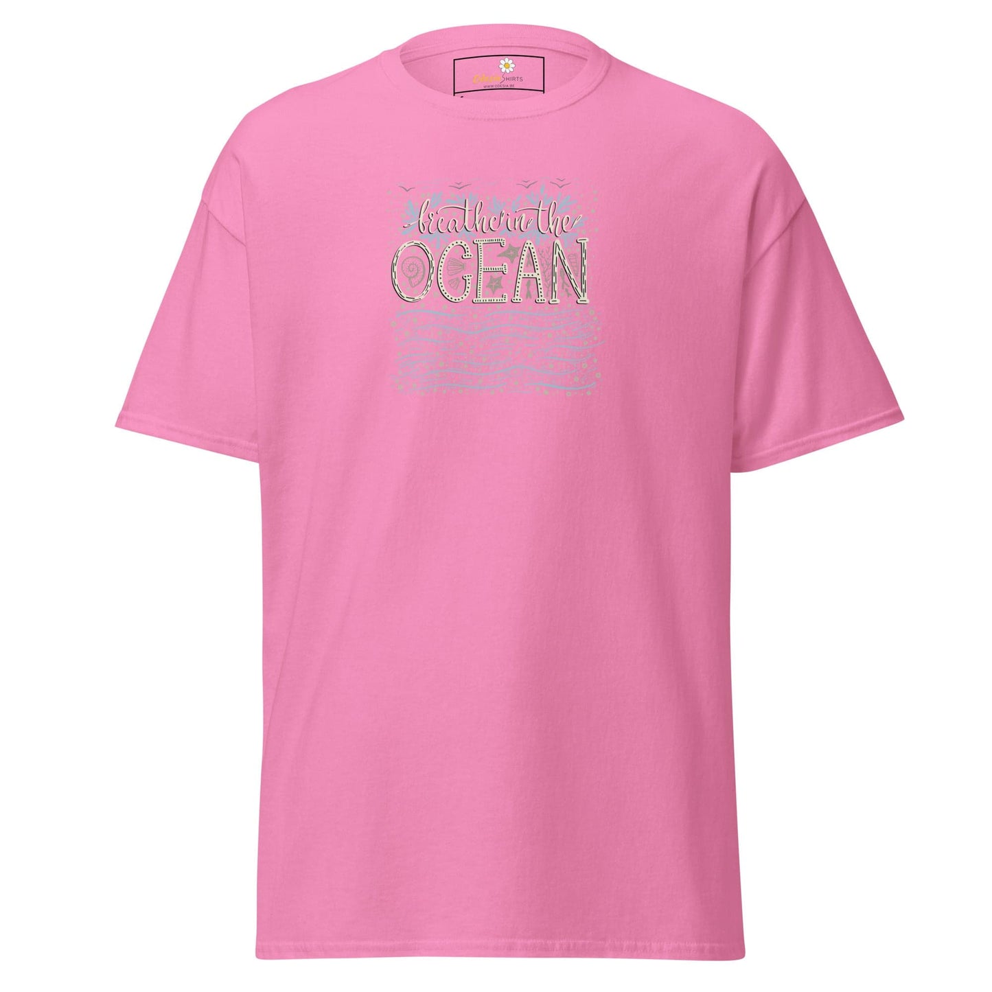 Unisex classic tee - NATURE OCEAN - REGULAR - Azalea / S