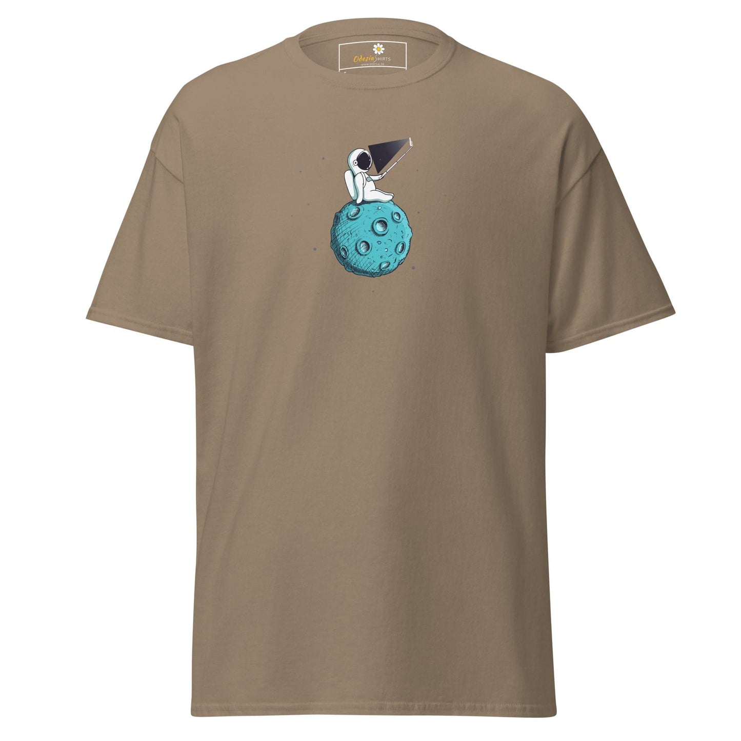 Unisex classic tee - ASTRONAUT SELFIE - REGULAR - Brown Savana / S