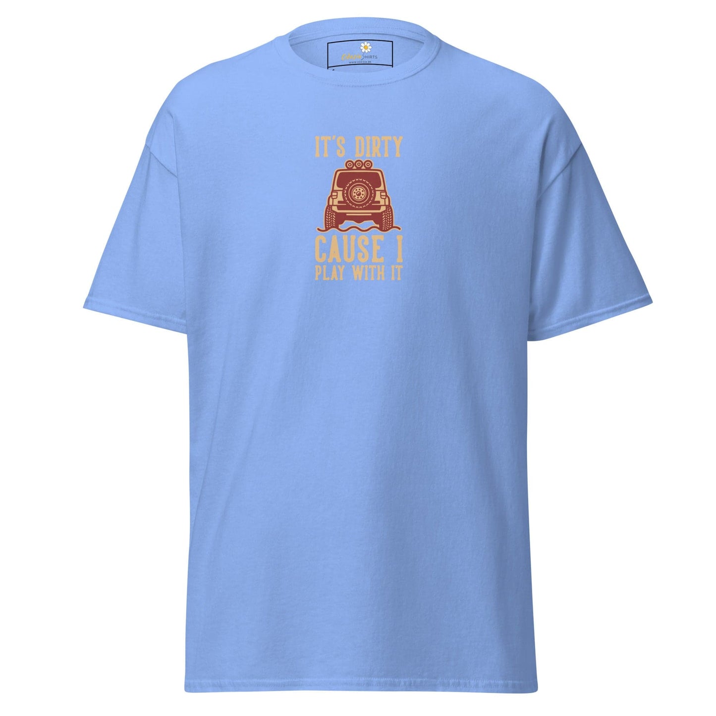 Unisex classic tee - MISC DIRTY CAUSE I PLAY - REGULAR - Carolina Blue / S