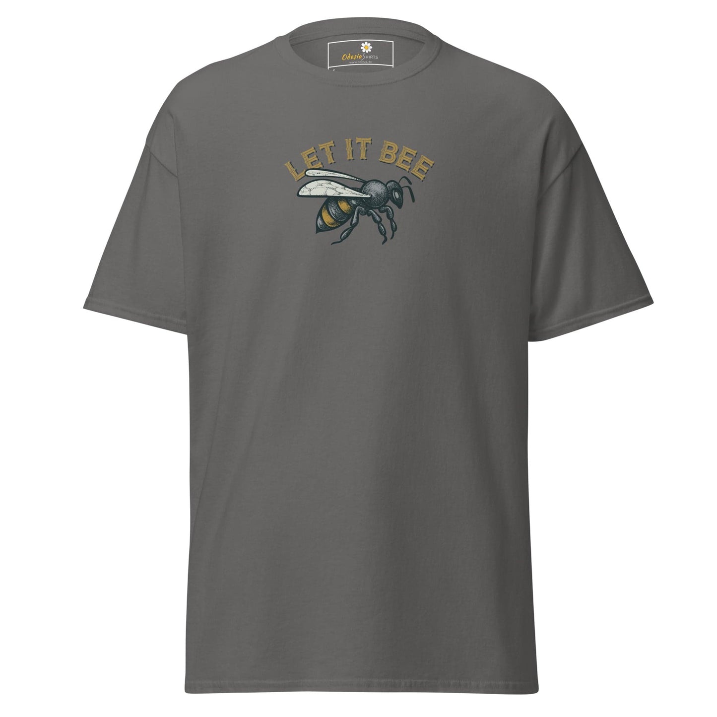 Unisex classic tee - ANIMALS MISC FUN BEE - REGULAR - Charcoal / S