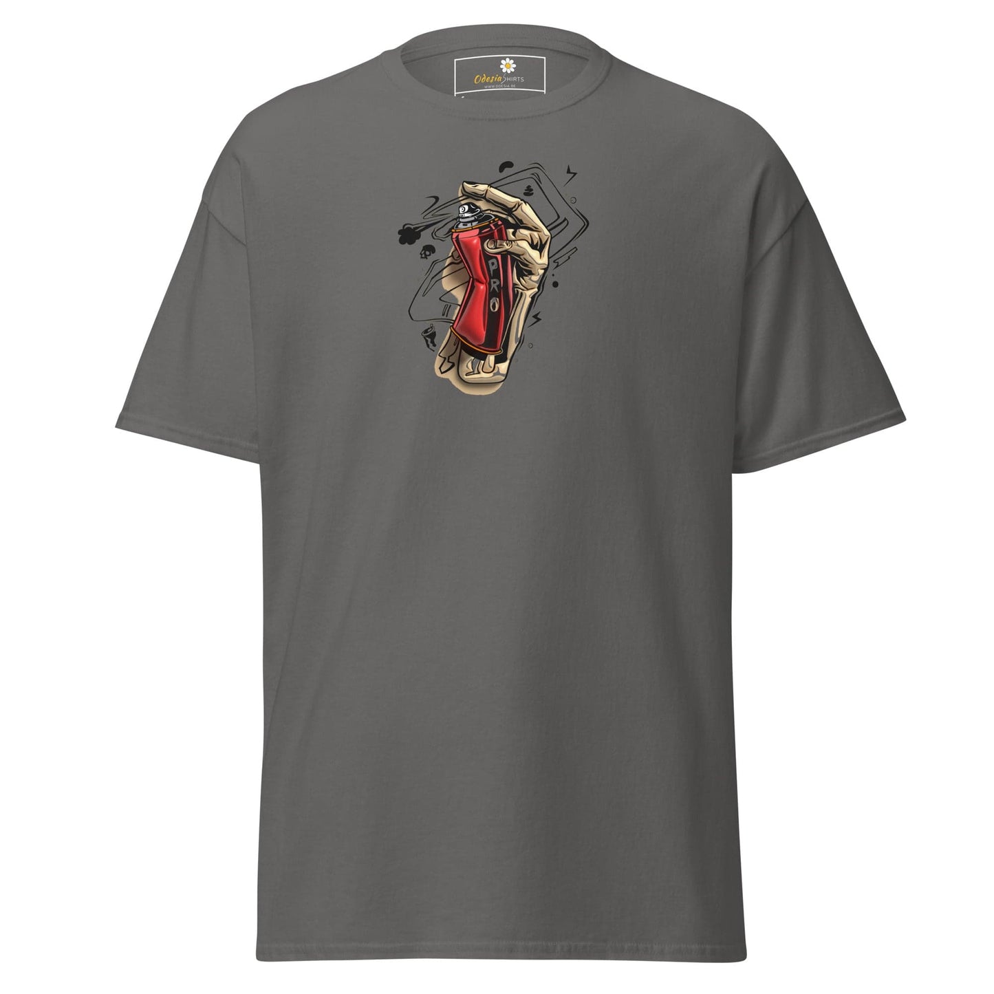 Unisex classic tee - MISC PAINT CANS - REGULAR - Charcoal / S