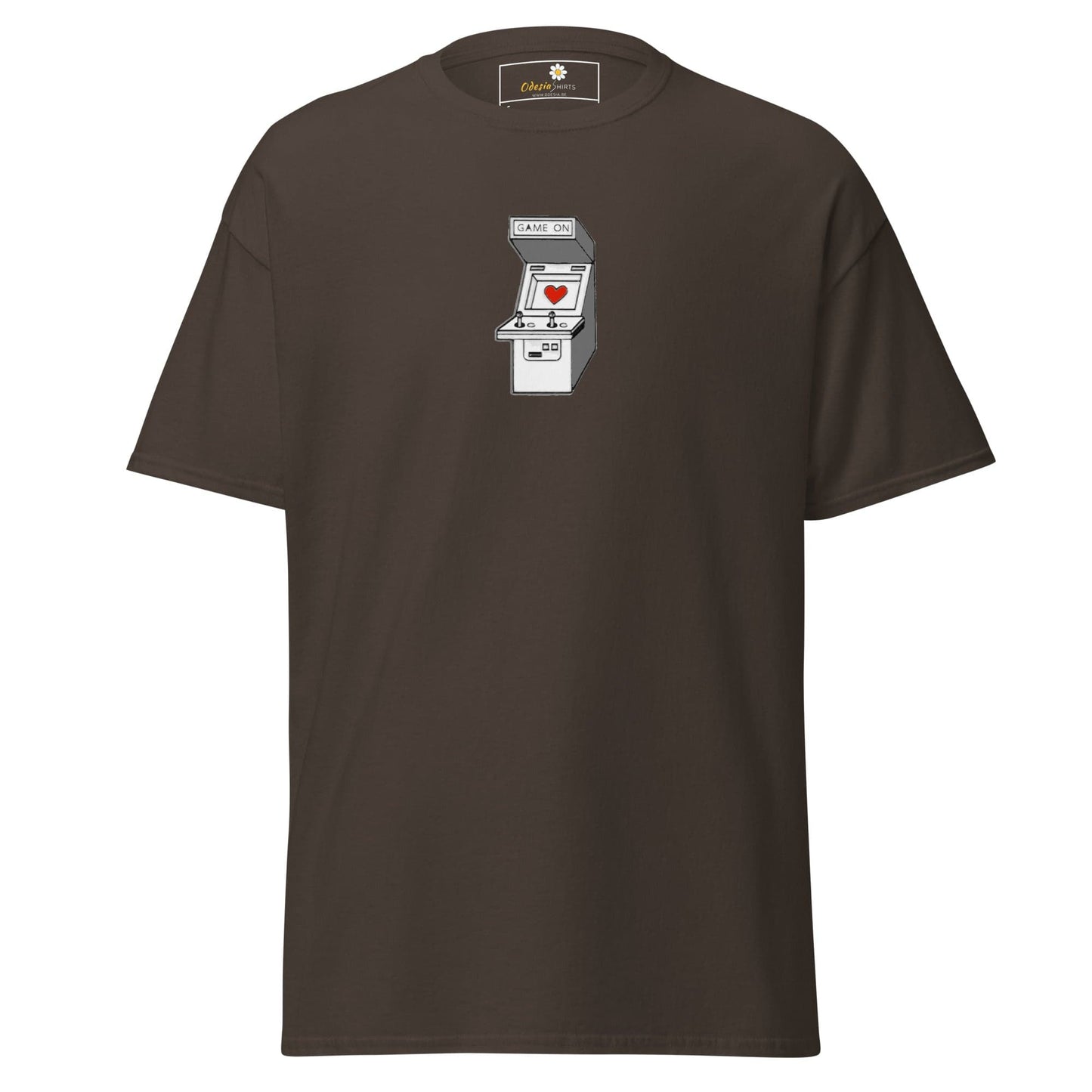 Unisex classic tee - IT ARCADE GAME - REGULAR - Dark Chocolate / S