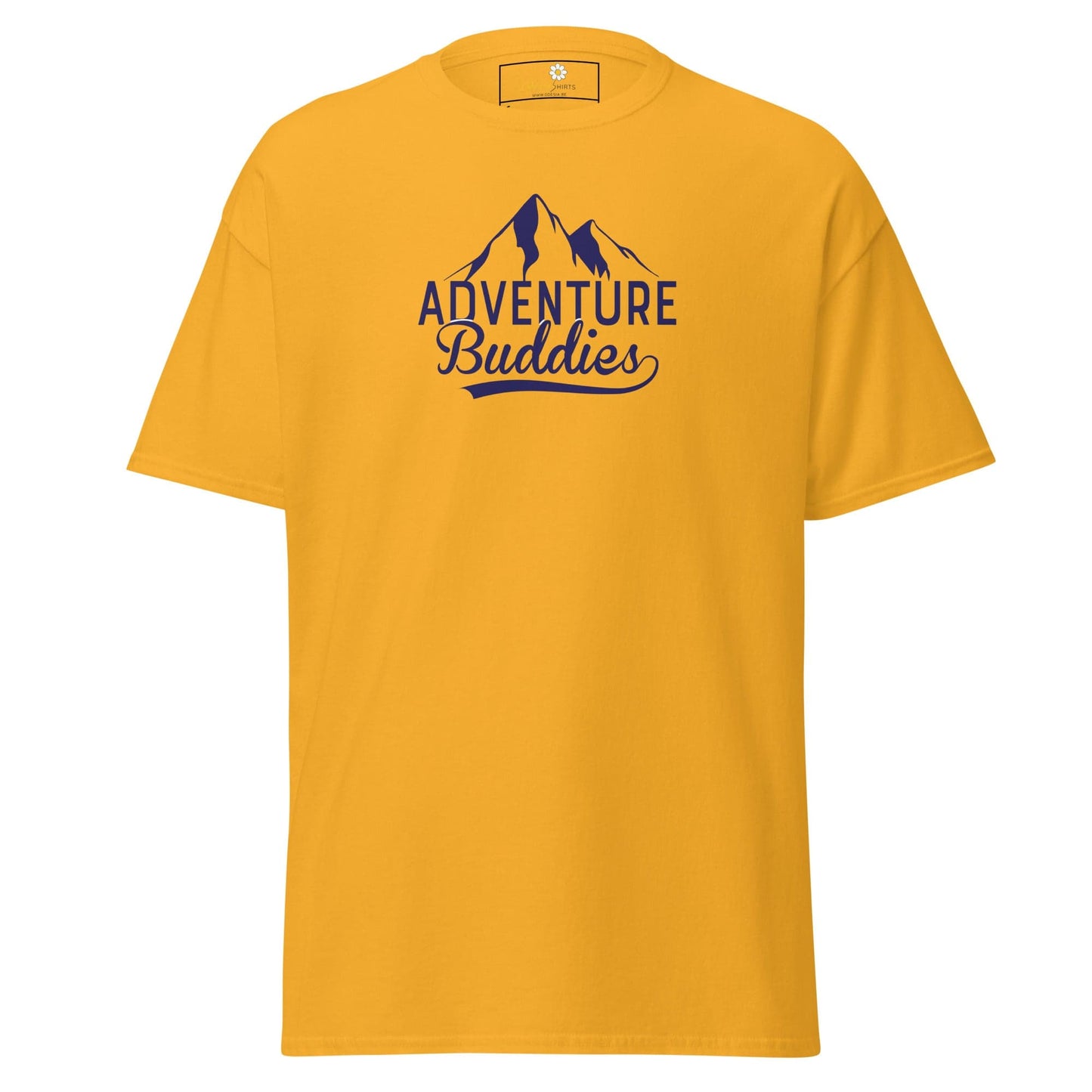 Unisex classic t-shirt - SPORT ADVENTURE BUDDIES - REGULAR - Gold / S