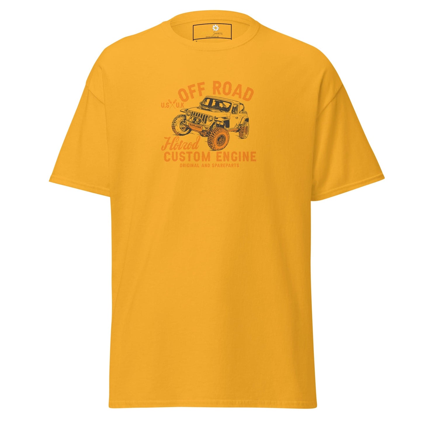 Unisex classic tee - MISC OFF ROAD - REGULAR - Gold / S