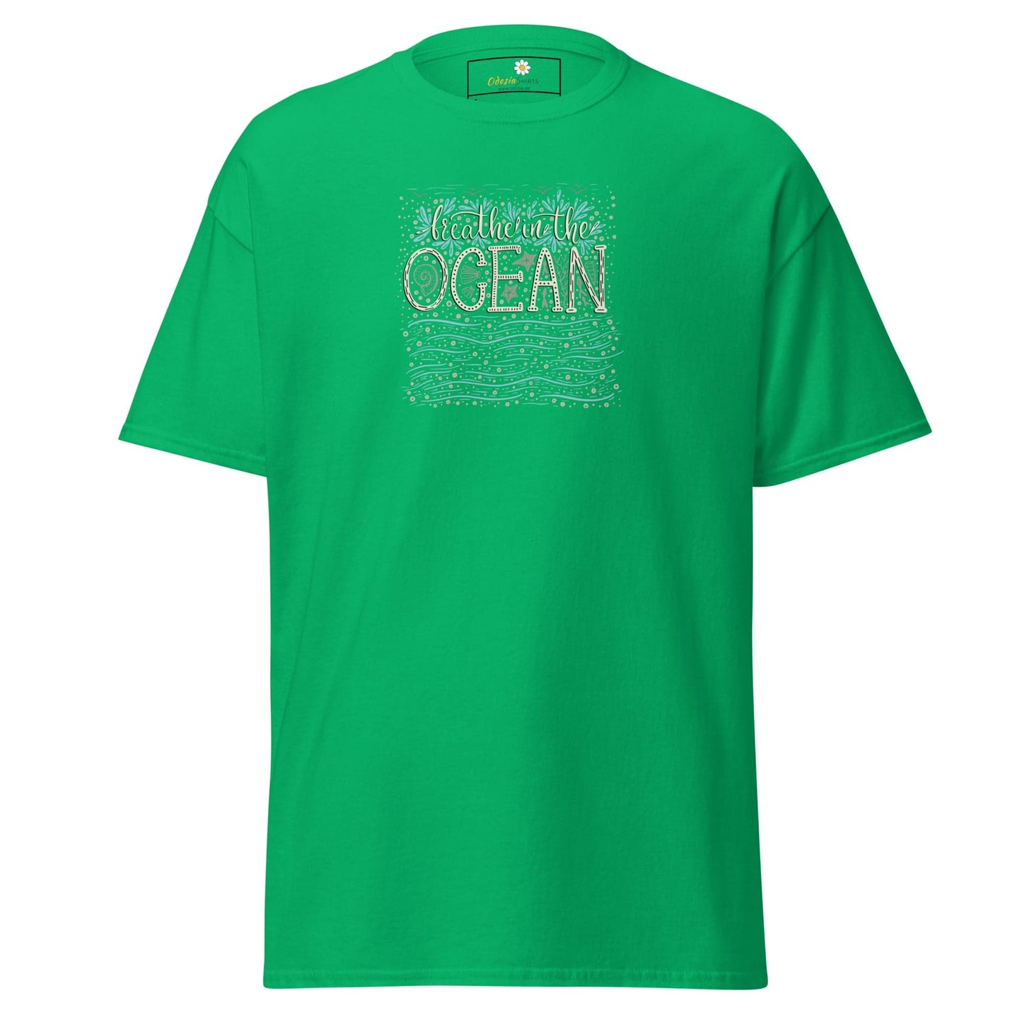 Unisex classic tee - NATURE OCEAN - REGULAR - Irish Green / S