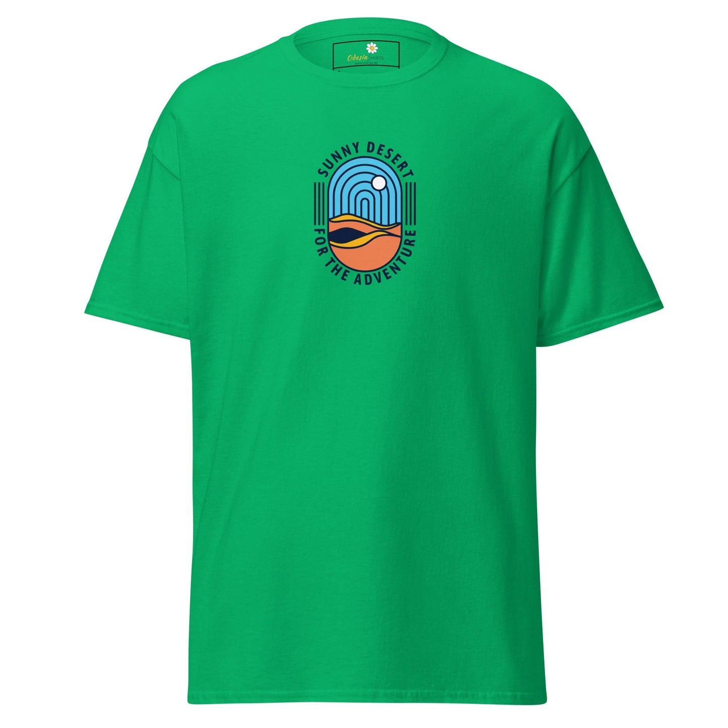 Unisex classic tee - SUMMER SUNNY DESERT - REGULAR - Irish Green / S