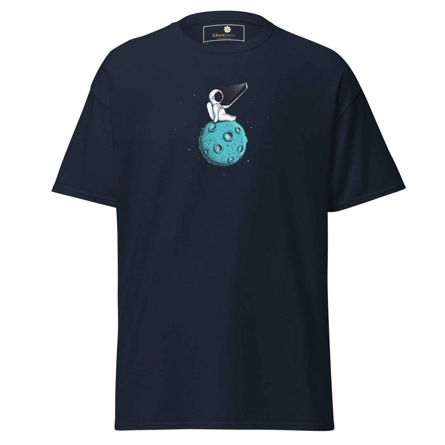 Unisex classic tee - ASTRONAUT SELFIE - REGULAR - Navy / S