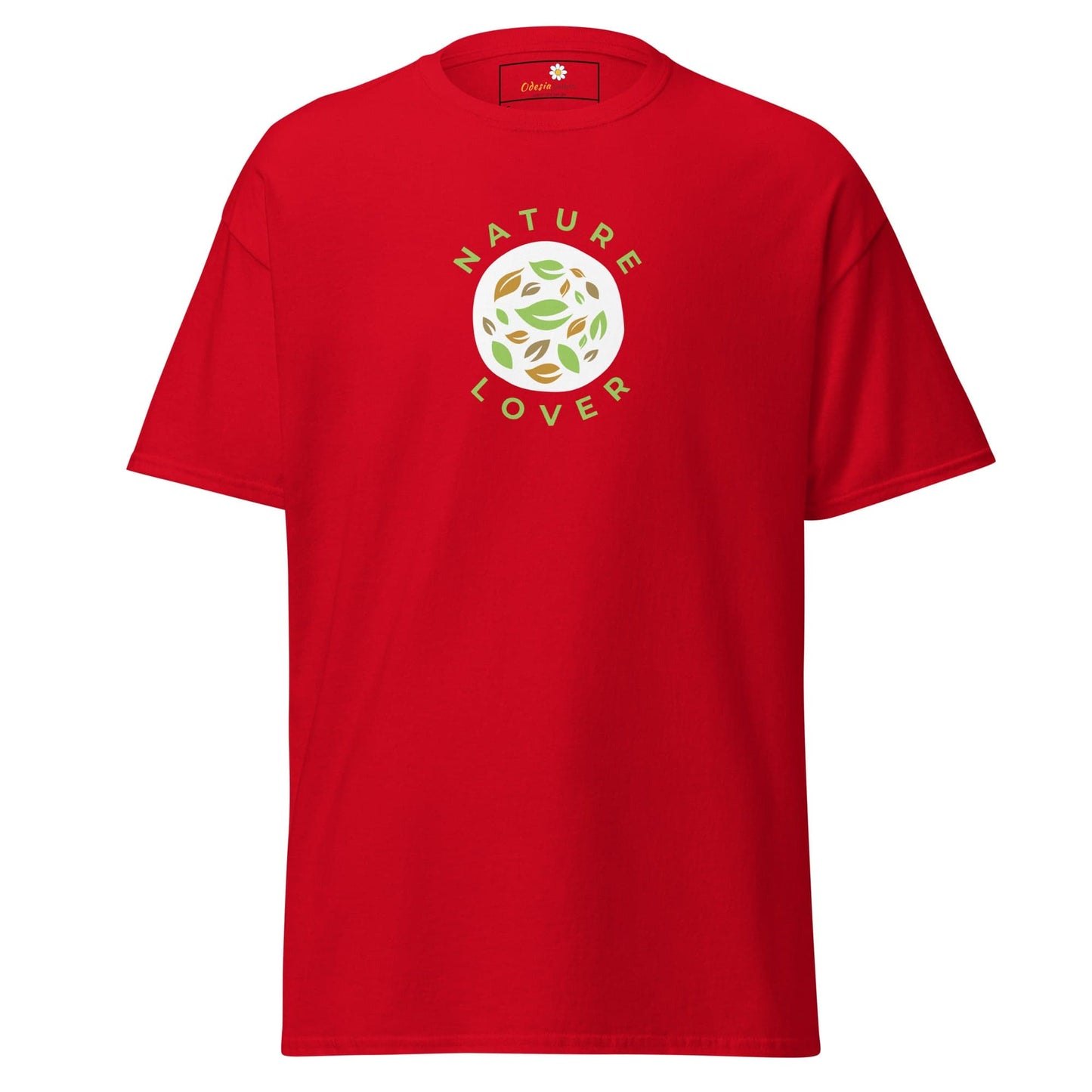 Unisex classic tee - NATURE LOVER - REGULAR - Red / S