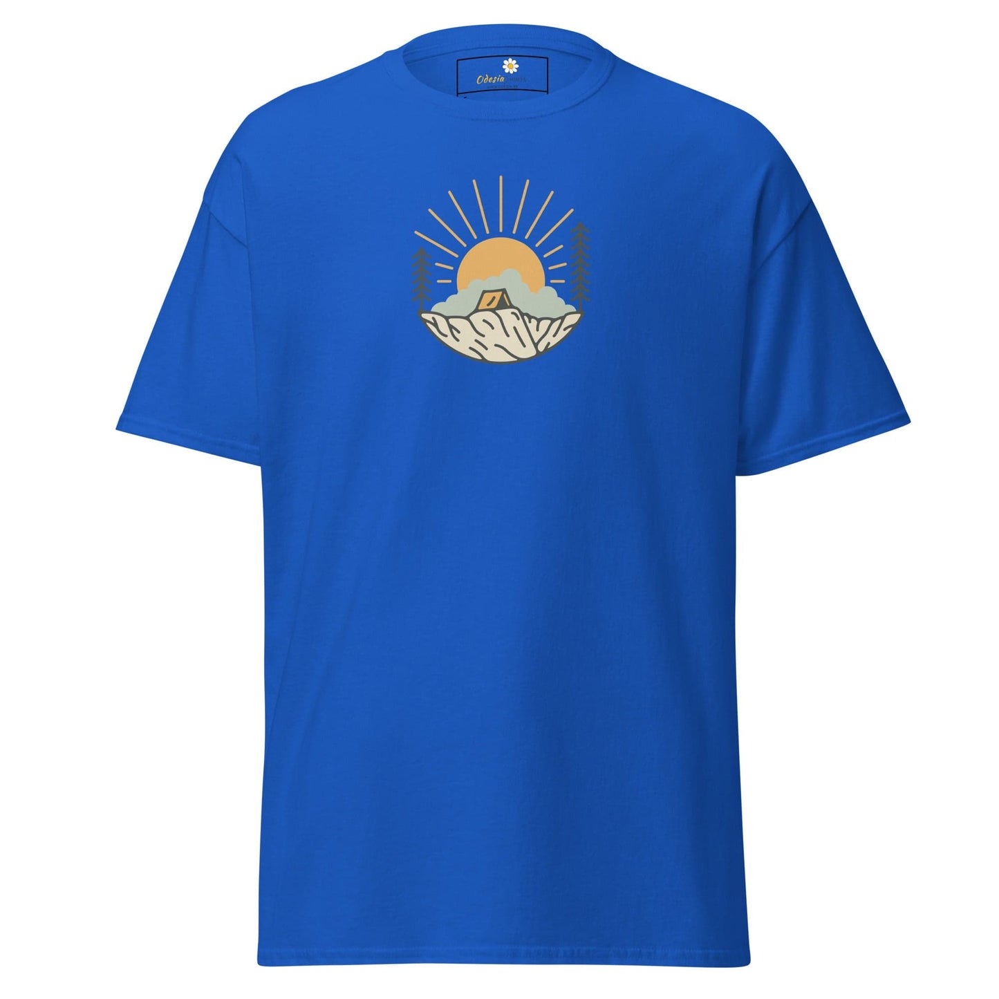 Unisex classic tee - MISC SUNNY CIRCLE - REGULAR - Royal / S