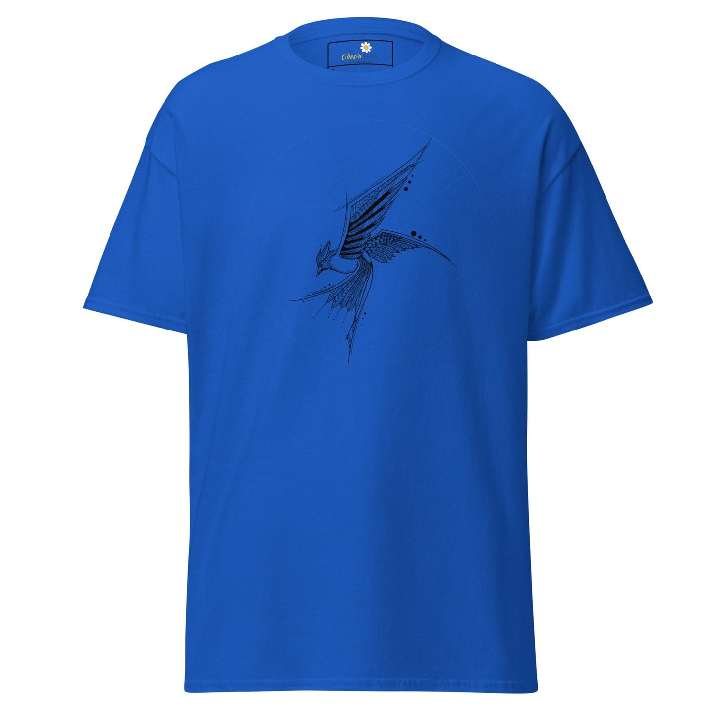 Unisex classic tee - ANIMALS BIRD - REGULAR - Royal / S