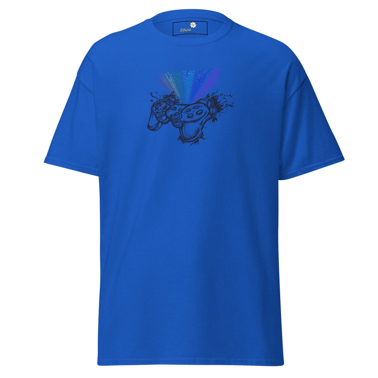Unisex classic tee - IT COLORFUL GAMER - REGULAR - Royal / S