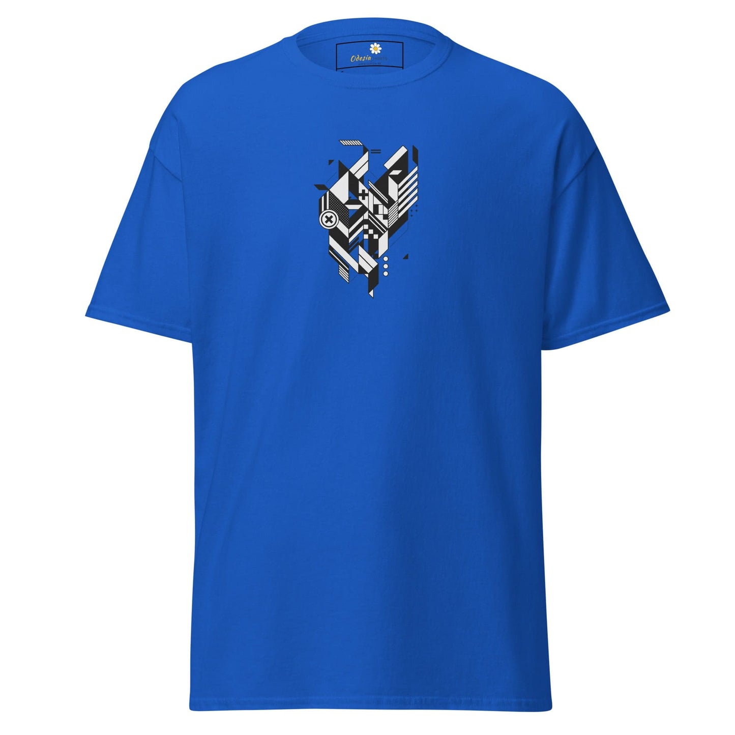 Unisex classic tee - ABSTRACT FIGURE - REGULAR - Royal / S