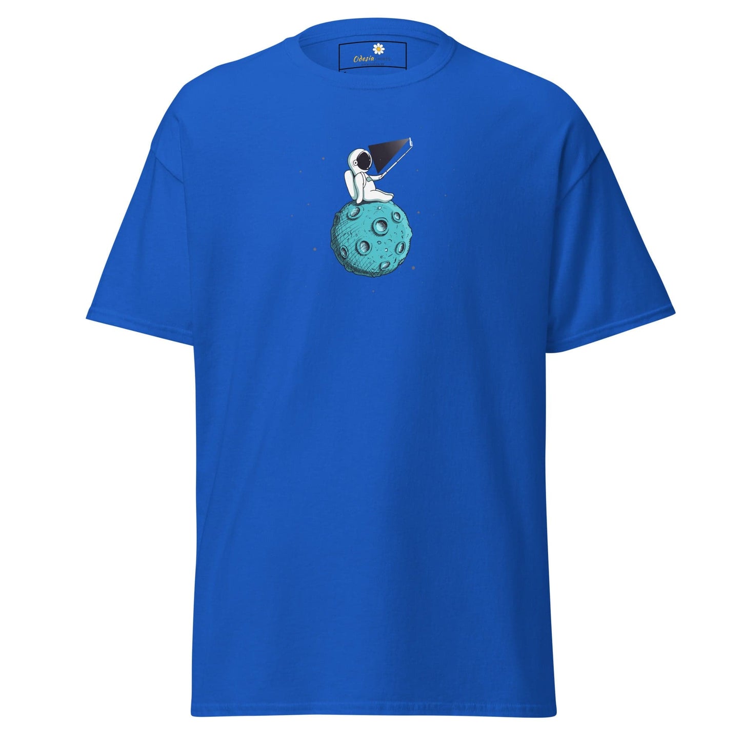 Unisex classic tee - ASTRONAUT SELFIE - REGULAR - Royal / S