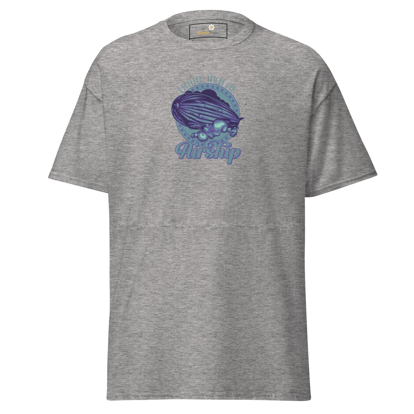 Unisex classic t-shirt - MISC AIRSHIP - REGULAR - Sport Grey / S