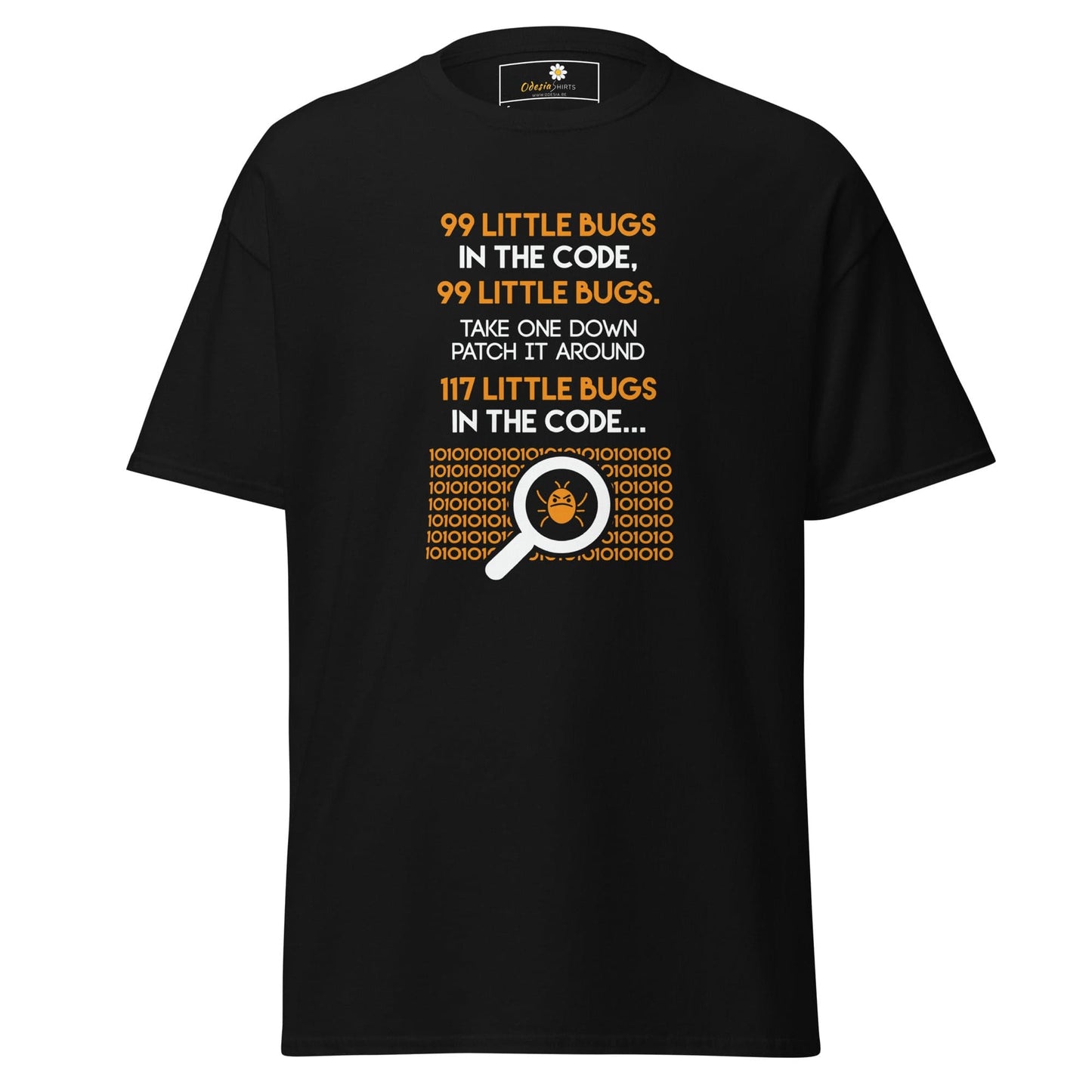 Unisex classic t-shirt - IT 99 LITTLE BUGS - REGULAR - Black / S
