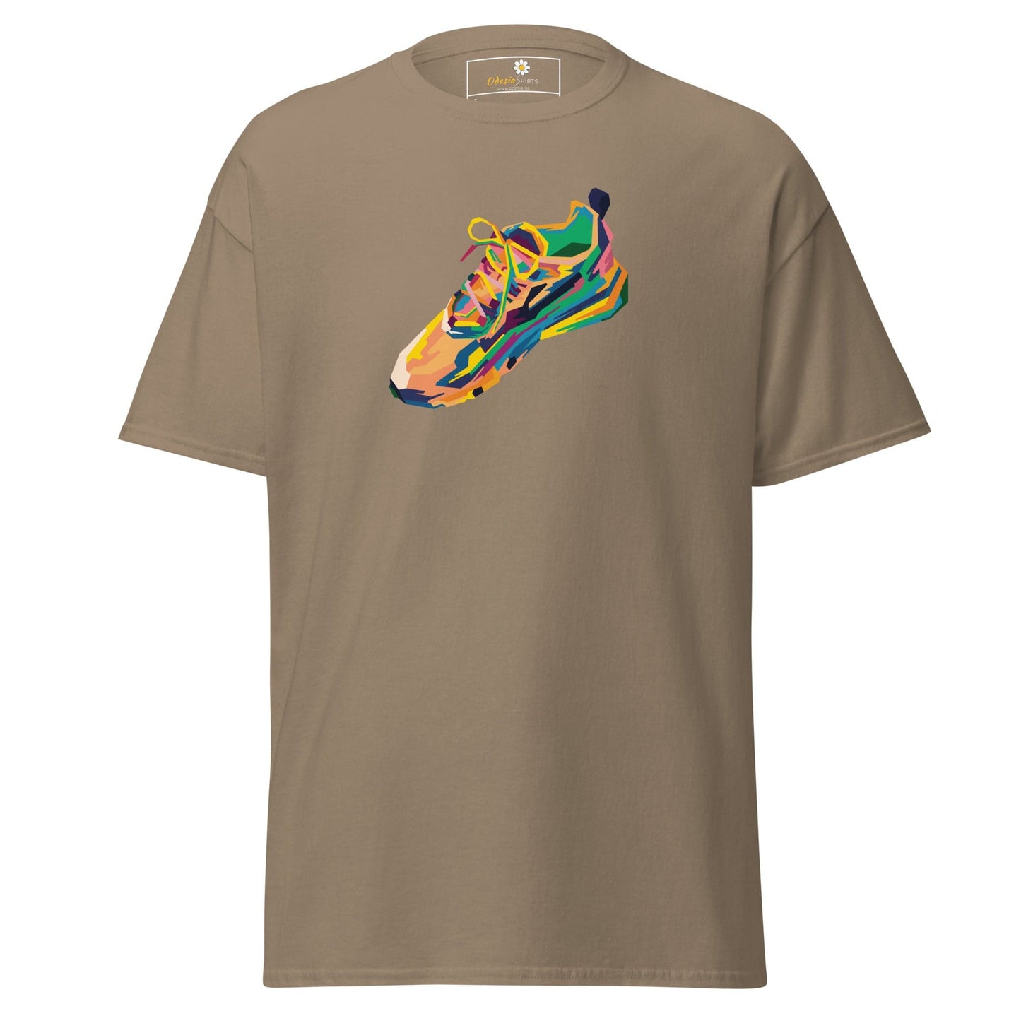 Unisex classic t-shirt - MISC SNEAKER SHOE - REGULAR - Brown Savana / S