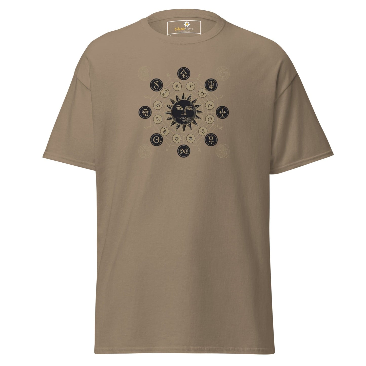 Unisex classic t-shirt - MYSTIC SUN MAGIC - REGULAR - Brown Savana / S