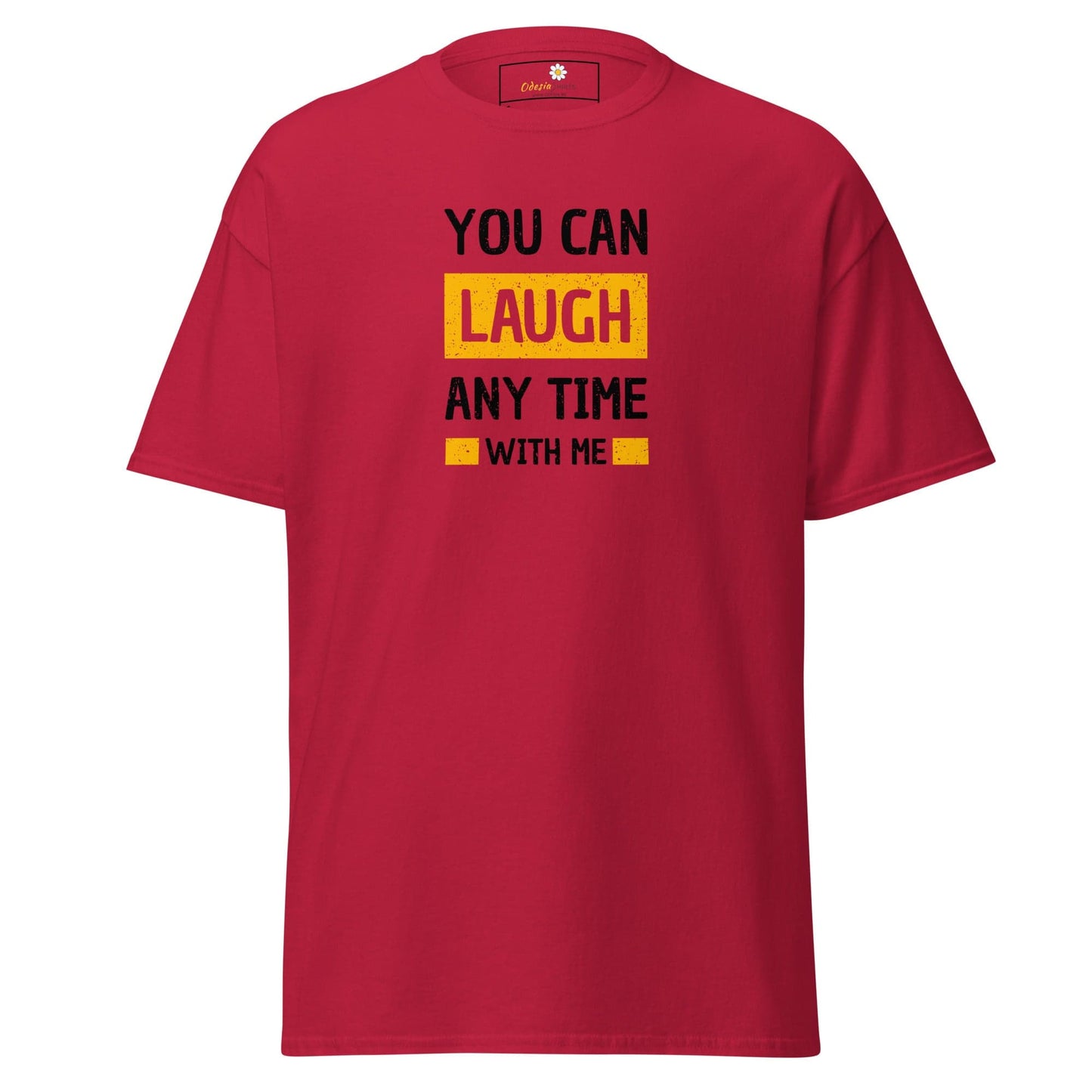 Unisex classic t-shirt - FUN TEXT YOU CAN LAUGH - REGULAR - Cardinal / S