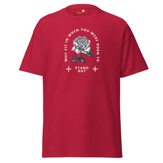 Unisex classic t-shirt - MISC FIT IN STAND OUT - REGULAR - Cardinal / S