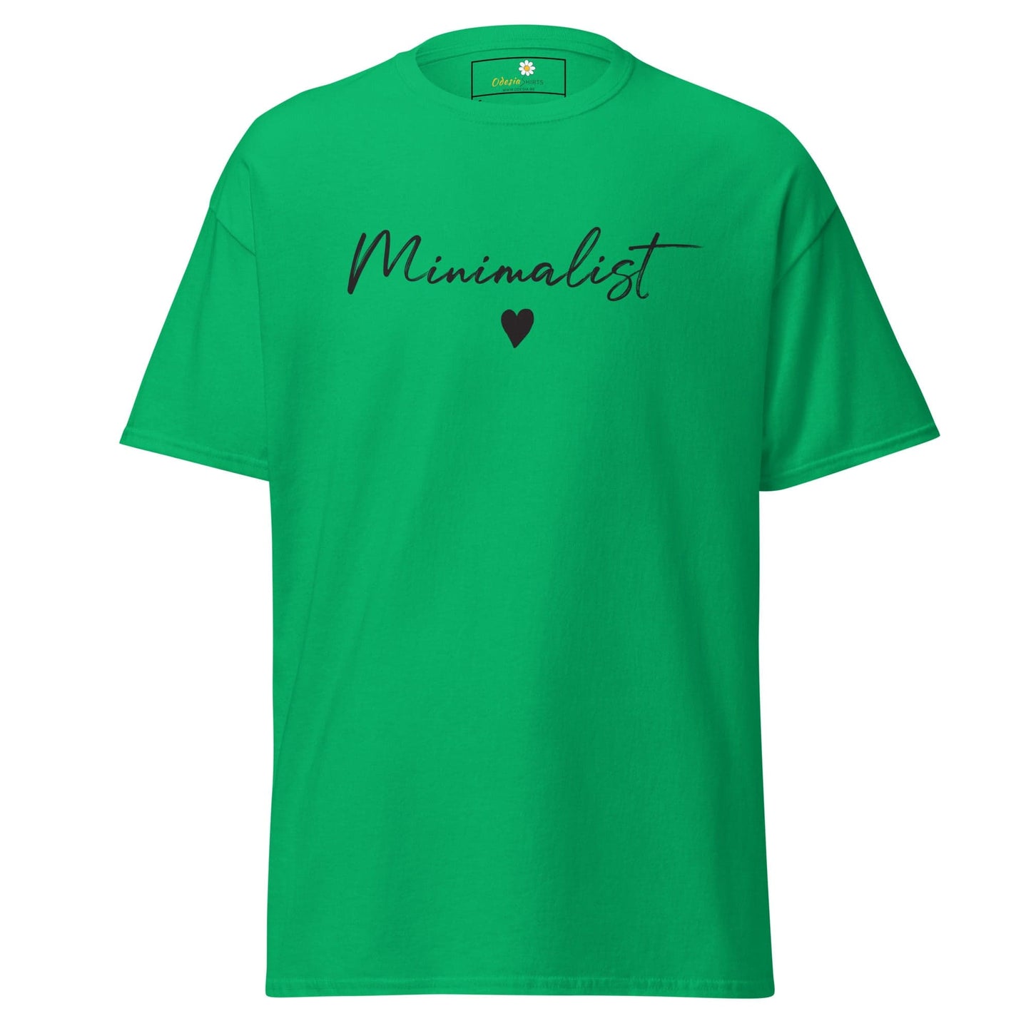 Unisex classic t-shirt - TEXT MINIMALIST - REGULAR - Irish Green / S