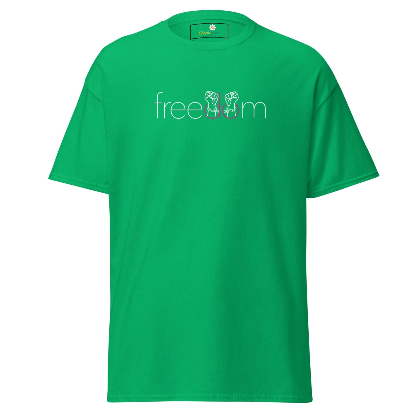Unisex classic t-shirt - MISC FREEDOM - REGULAR - Irish Green / S