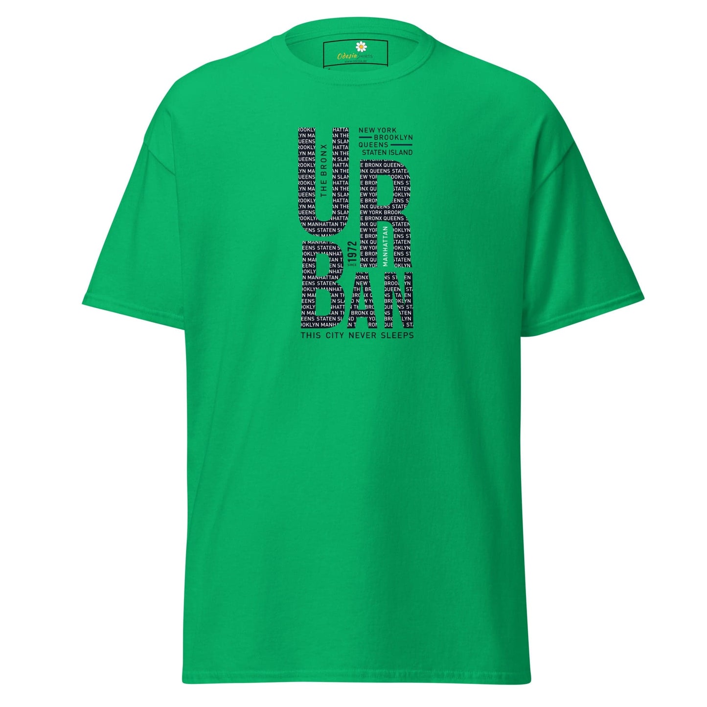 Unisex classic t-shirt - URBAN DESIGN - REGULAR - Irish Green / S