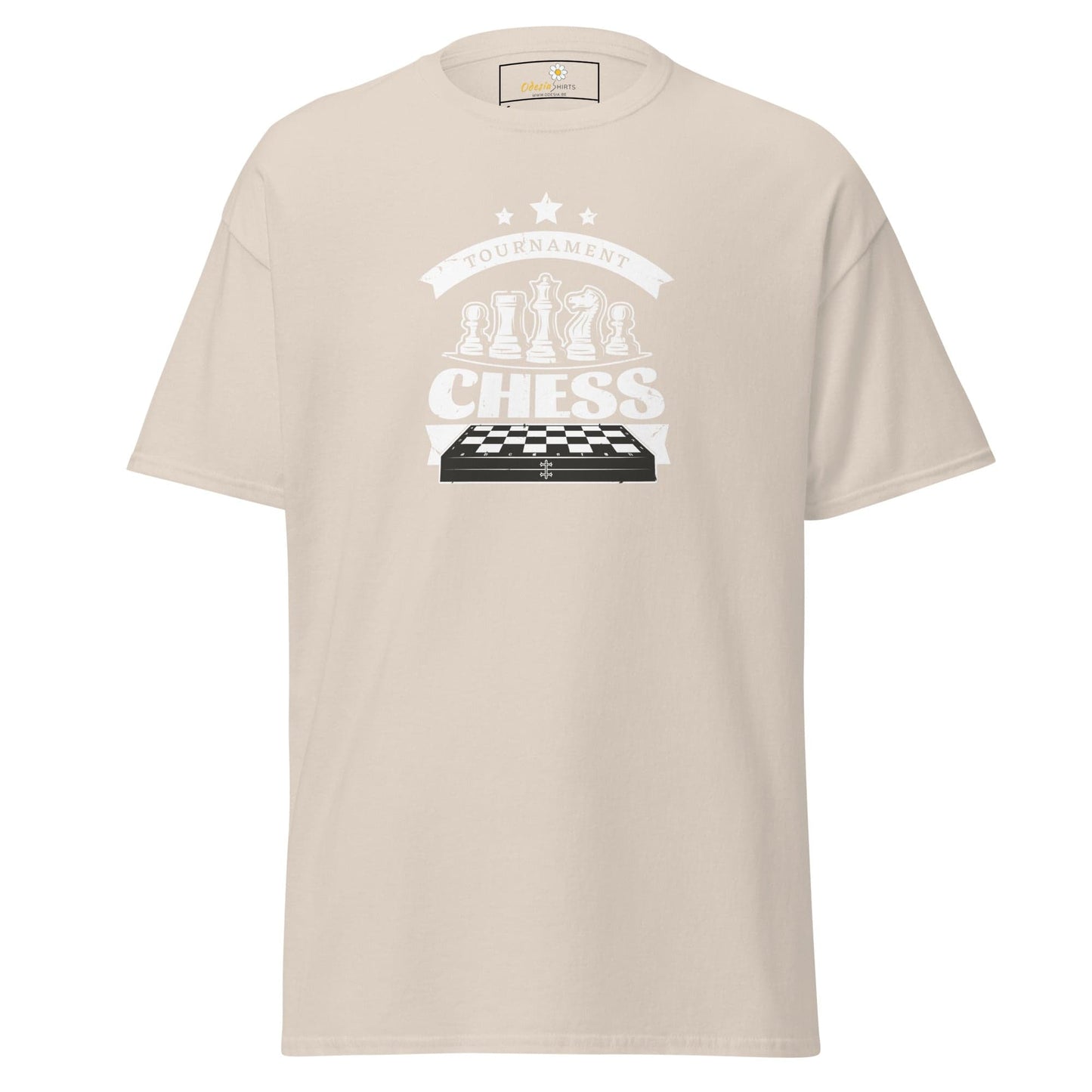 Unisex classic t-shirt - GAMERS CHESS PLAY - REGULAR - Natural / S