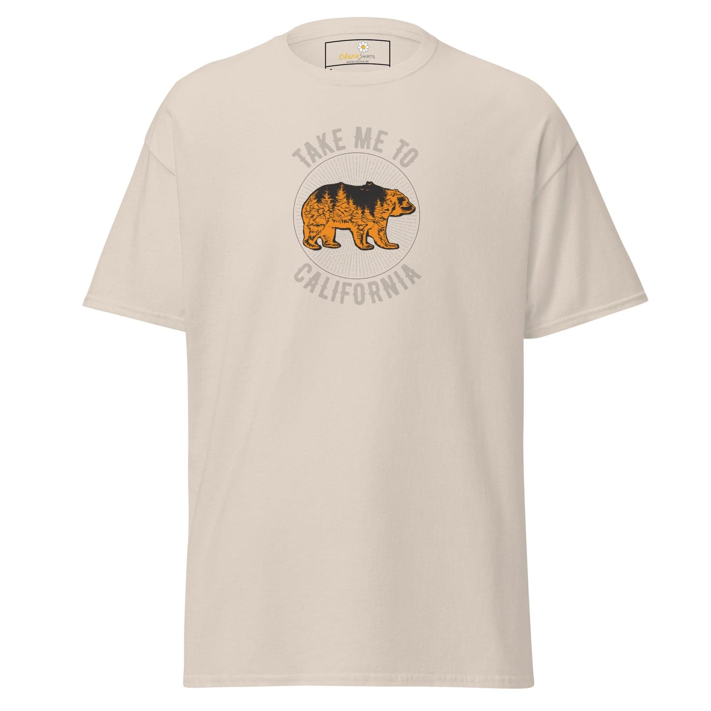 Unisex classic t-shirt - TAKE ME TO CALIFORNIA - REGULAR - Natural / S