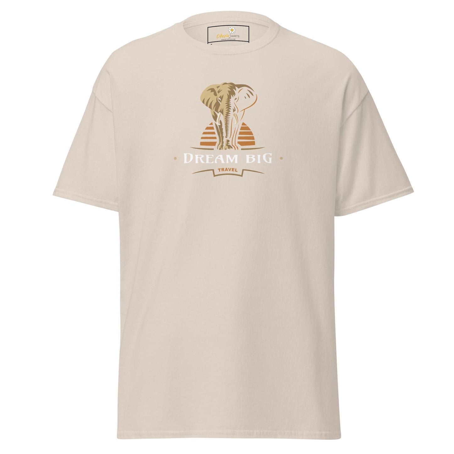 Unisex classic t-shirt - WILD LIFE DREAM BIG - REGULAR - Natural / S