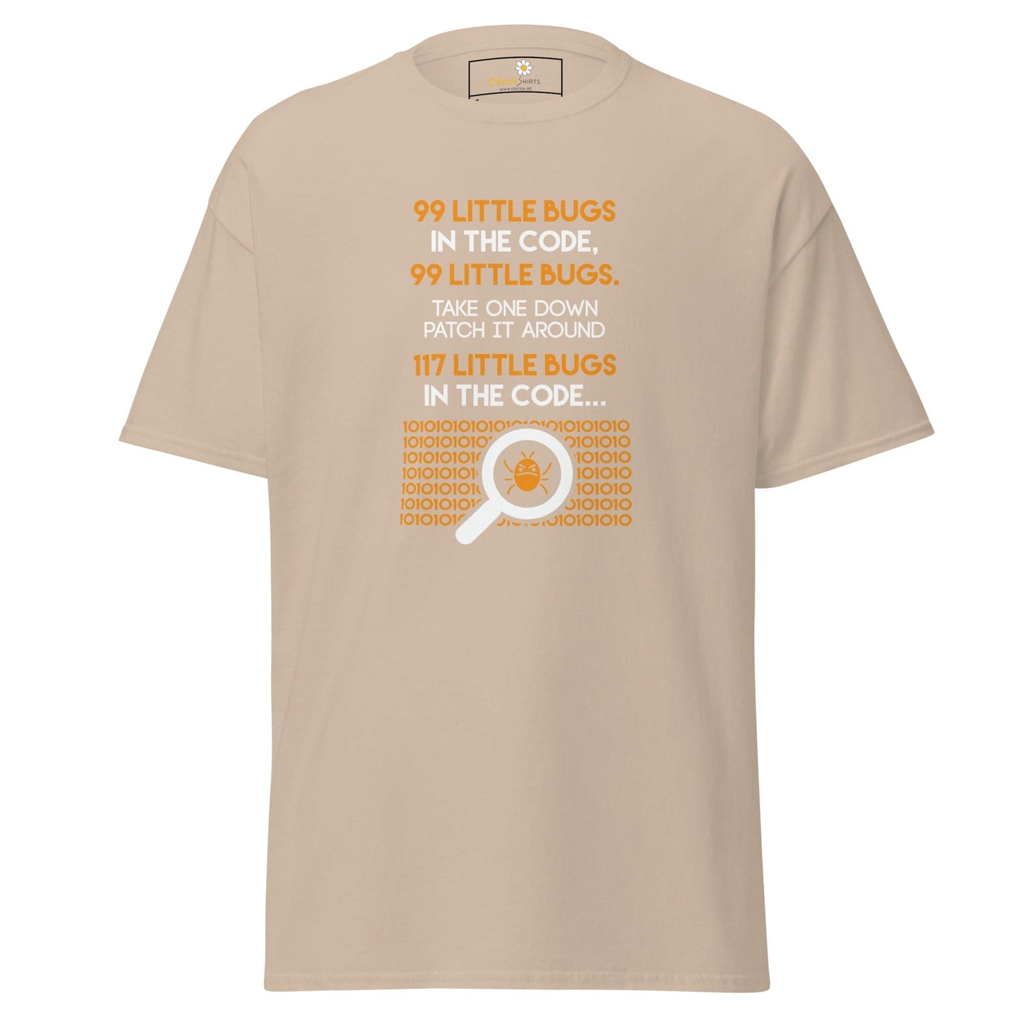 Unisex classic t-shirt - IT 99 LITTLE BUGS - REGULAR - Sand / S