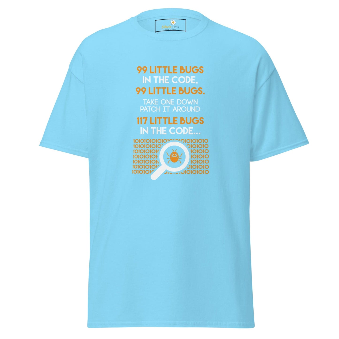 Unisex classic t-shirt - IT 99 LITTLE BUGS - REGULAR - Sky / S